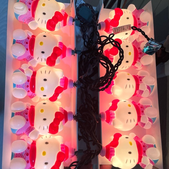 Hello Kitty Interior Holiday Lights - 10 vintage - Picture 3 of 9